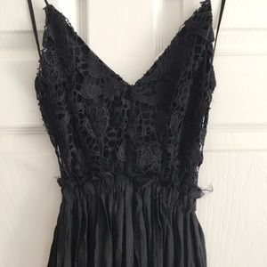 Black bridesmaid dress